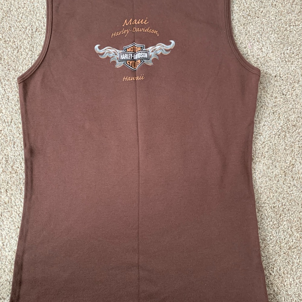 Harley Davidson sleeveless top
